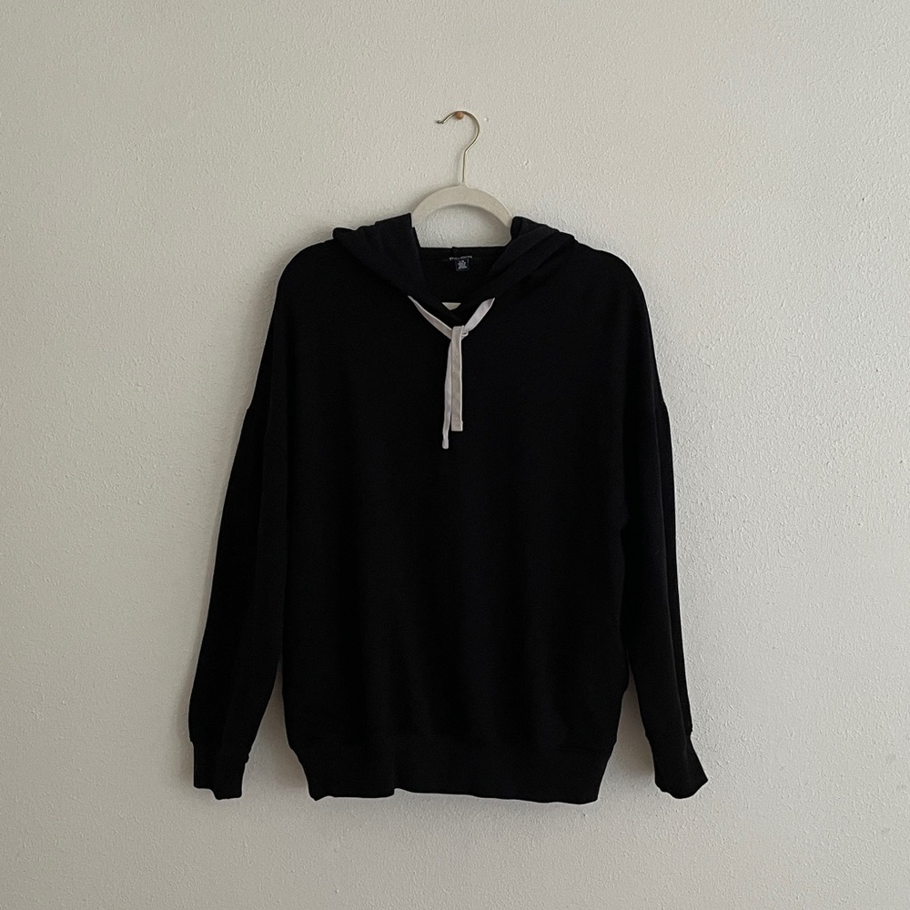 Buffalo David Bitton Hoodie Sweatshirt Indie Casual Athleisure Black